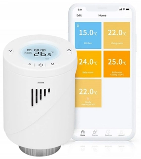 Hlavica, ventíl - Smart Termostatické hlavice Wifi Meross MTS100