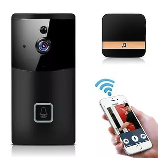 Smart Wireless 2,4G WiFi Door Bell, 1080p HD WiFi