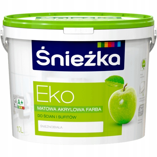 Śnieżka Eko akrylová farba na steny 10 l biela