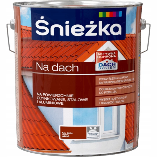 Śnieżka odtiene červenej 10 l