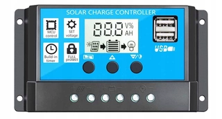 Solárny panel - Solárne nabíjanie batérie PWM regulátor 20A