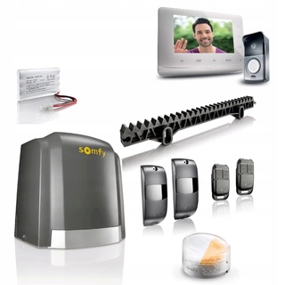 Somfy Drive pre posuvnú bránu + video interkom
