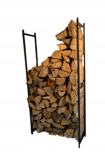 Stojan na drevo -  Stojan na drevo, kov kôš SZ: 100cm