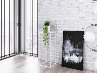 Stojan na kvety - Stojan na kvety, kvetinový záhon, 80 cm