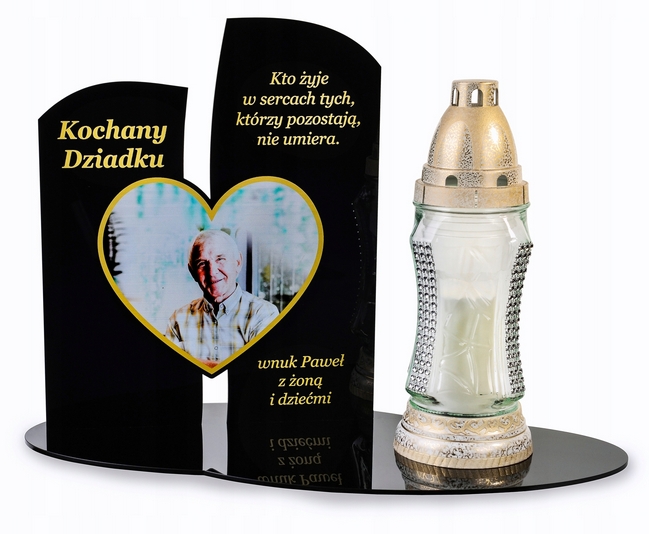 Personalizovaná podstavka na lampáš XXL s fotografiou