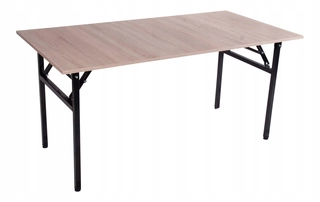 Záhradný nábytok - Skladací záhradný banketový stôl 180x90 sonoma