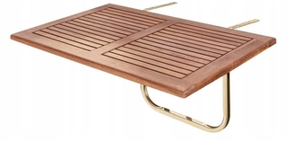 Stôl, stolík - Balkónový stôl TOP na balkóne s madlom