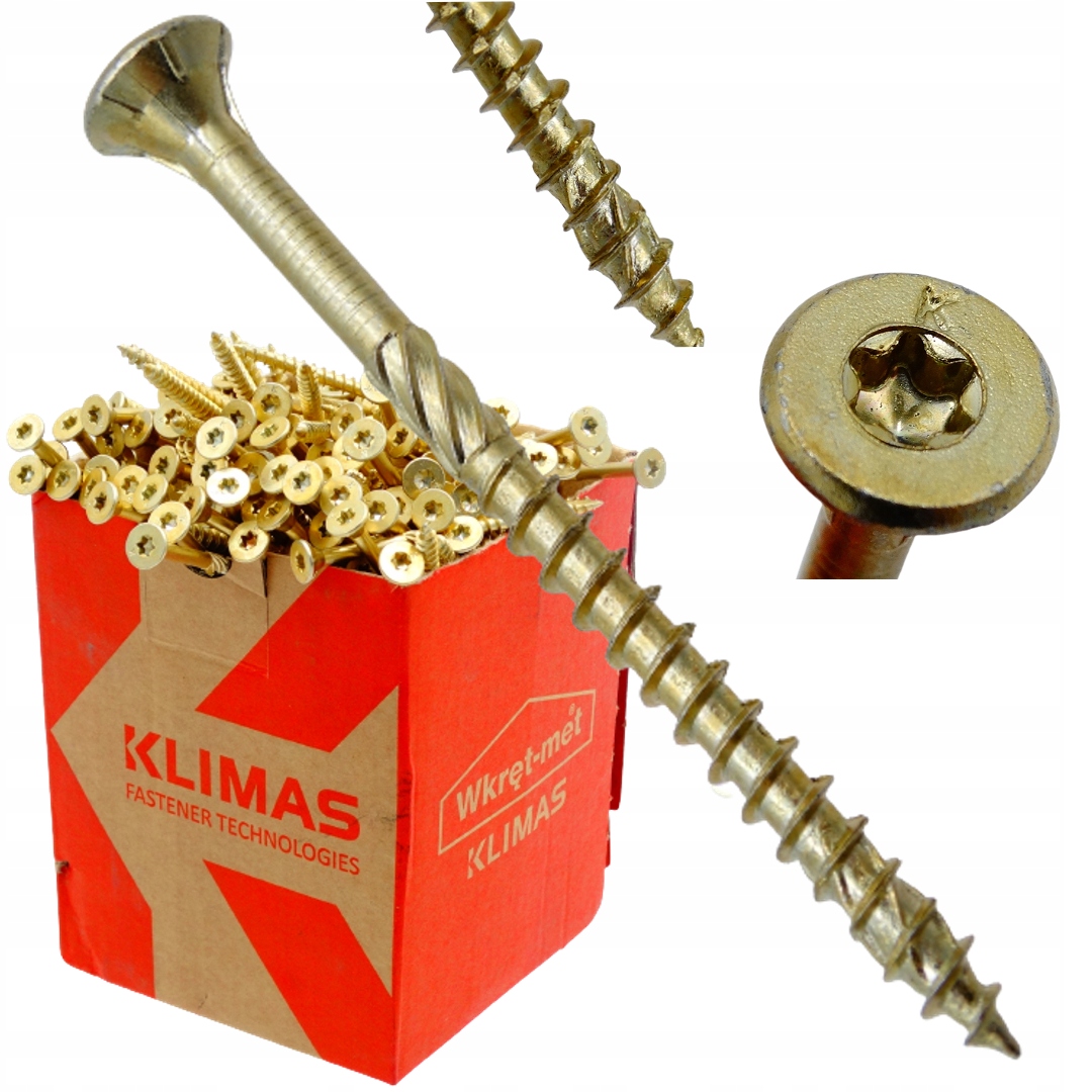 Skrutky do dreva Wkręt-Met 4 x 40 mm 400 ks.