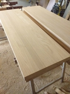 Oak dubové štádium 90x30x3 Poličkový parapet