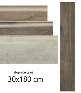 Stoneware stupne dreva 3 farby 30x180 cm nová