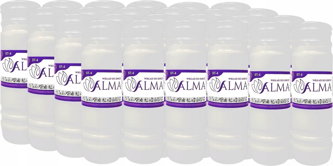 Parafínové vložky do lampášov ALMA BT-4 ~96H, balenie 24 ks