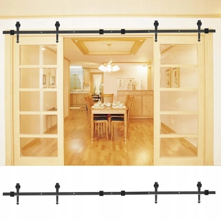 Kovania na posuvné dvere - Barn Door Loft 244 cm Systém posuvných dverí