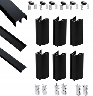 Kovania na posuvné dvere - Loft System pre GTV Novo S 3,0M/3D Klznie