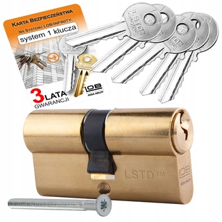 Zámok na dvere -  Jeden kľúčový systém lob STD 30/30 (PL) M