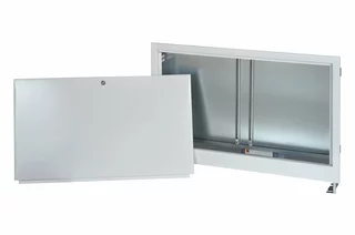 Rozdeľovač pre kúrenie - Flush tvarovaná skriňa pre distribútorov 14 Obar Výrobca