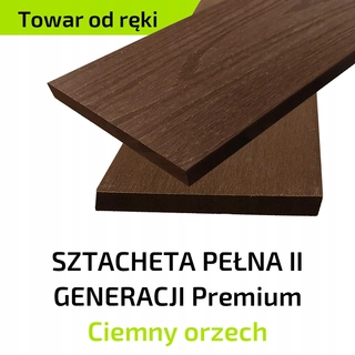 Pletivo, oplotenie - Železničná železničná zložená plot plná WPC