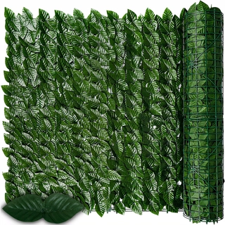 Pletivo, sieť - Umelý živý plot na balkón, kryt z pletiva, 3x0,5 m