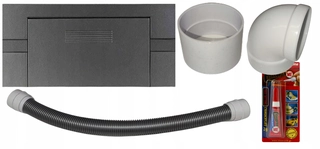 Centrálny vysávač -  Automatické klince kitVac Graphite Pearl Connect