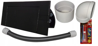 Centrálny vysávač -  Automatické pripojenie KitVac Black +