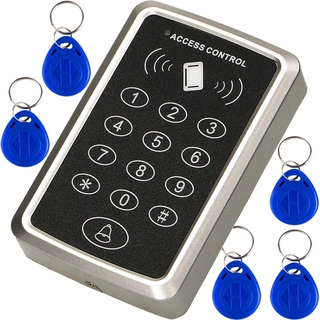 Zámok na dvere -  Dvere -Cipher, Corrings Lock + 5 RFID kariet