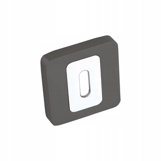 Kľučky na dvere - Madeira Kuchinox Signature Square Graphite/Chrome Key