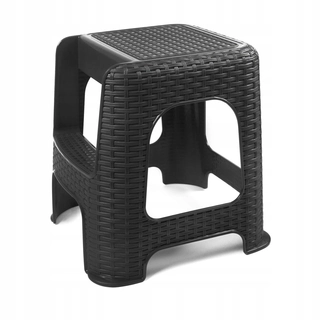 Rebrík - Stolica Stool Home Ladder Grey Platform 160 kg