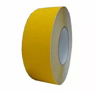 Non -slip páska žltá pre schody 100 mm/18 m