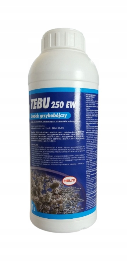 Tebu 250 EW – vysoce efektivní fungicid pro zemědělské a sadovnické plodiny