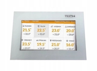 Podlahové kúrenie - Tech M-7 Káblové Ovládací panel pre L-7 prúžkov