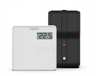 Podlahové kúrenie - Tech kormidlo. Wireless denne ST-294 v2 biela