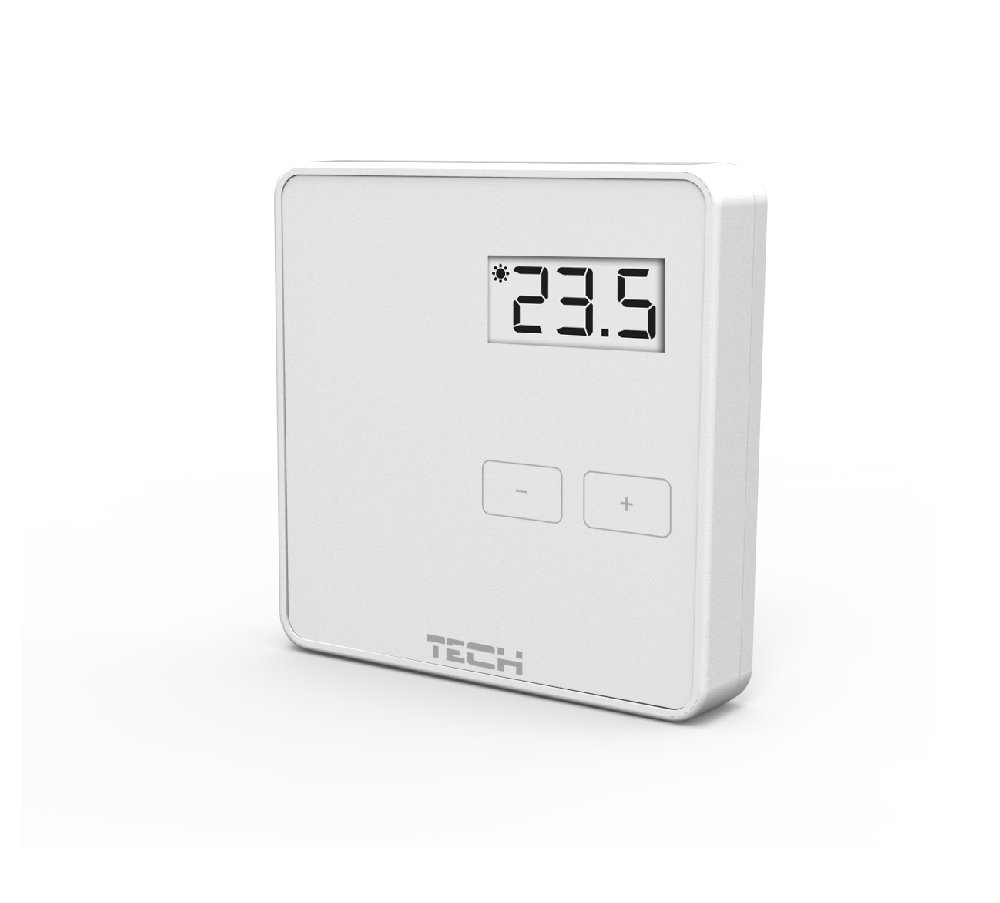 TECH ST-294 v1 izbový termostat káblový regulátor teploty biely