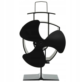 Ventilátor ku krbu, kachliam - Thermoelectry Fan Krbový veterný mmill 3 Blades