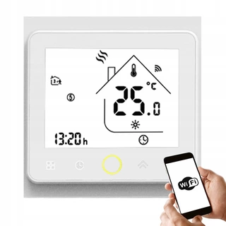 Podlahové kúrenie - Termostat elektronický ohrev vody WiFi