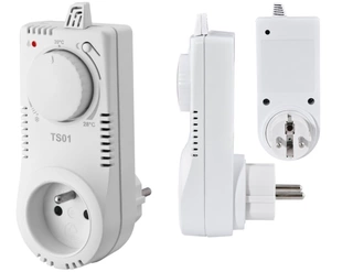TS01 termostat - regulátor teploty pre zásuvku
