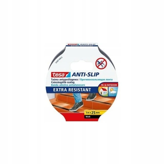 Tesa Non -Slip Tape Black 5m x 25 mm