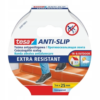 Tesa Transparent Non -slip Tape 5m x 25 mm