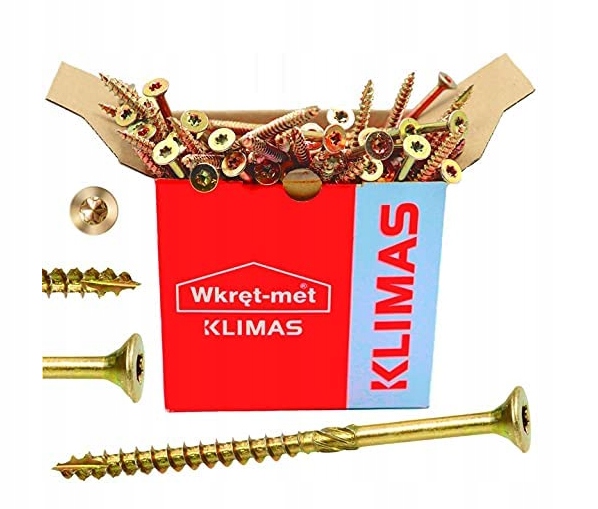 Stolárske skrutky Wkręt-Met KMWHT-60090 6x90 mm 100 ks.