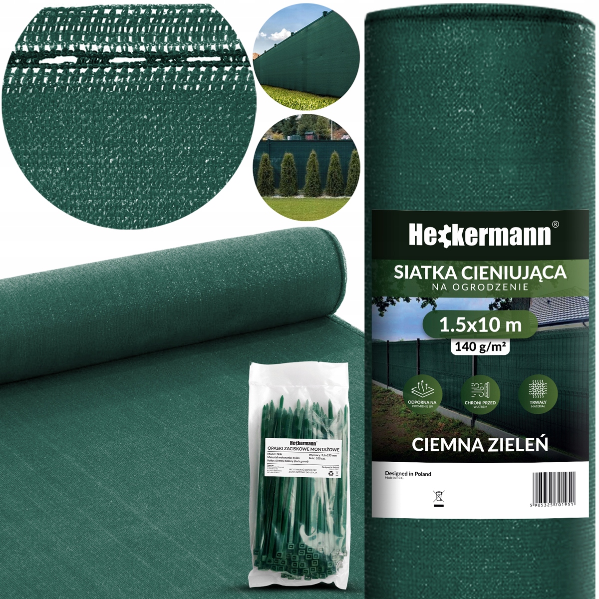 MASKOVACIA TIENIACA PLETIVA NA PLOT 90% 1,5x10m