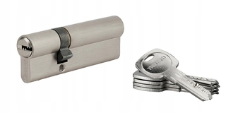 Zámok na dvere - Tiger 6 Lock Vložka 30/60 nikel 5 kľúčov