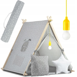 Stan pre deti - Detský stan Nukido 740521 116 x 107 x 110 cm šedý