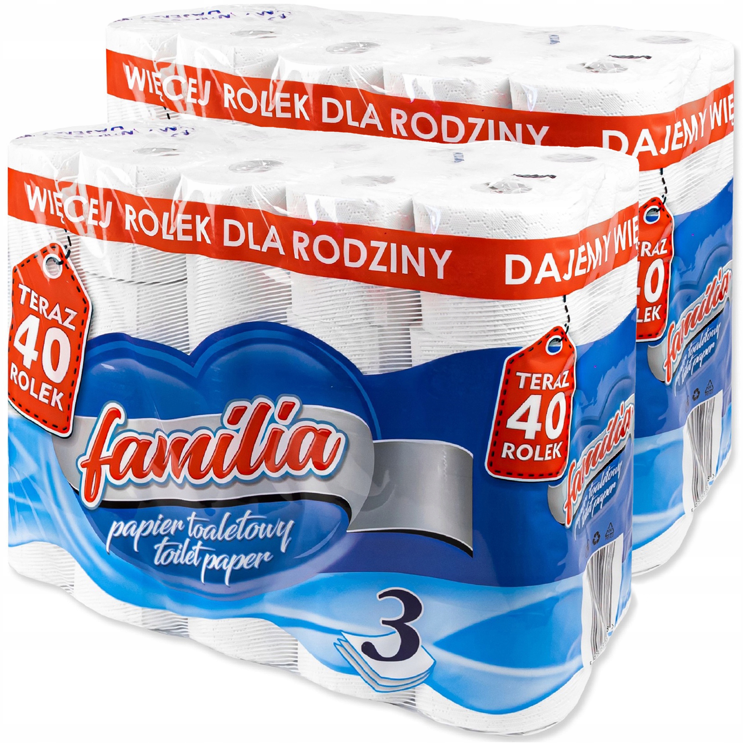 Familia toaletný papier neparfumovaný 80 ks.