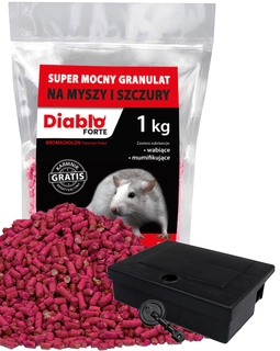 Myšacie myši myši potkany bromadiolón 1 kg