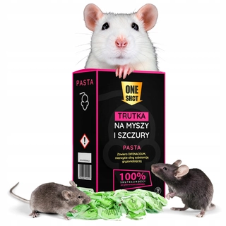 Repelent, plašič  pre zvieratá - OneShot jed na krtky a potkany 1 kg