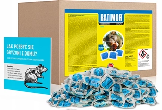 Pasta nákladného vozidla pre potkany a myši Ratimor 10 kg