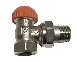 Hlavica, ventíl - TS-98-V - termostatický ventil, uhlové číslo
