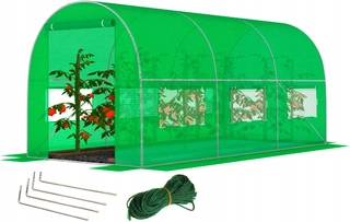 Fóliovník -  FÓLIOVÝ TUNEL 6m2 ZÁHRADNÝ SKLENÍK 3x2m UV-4