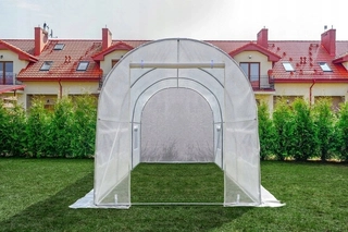 Fóliovník -  FÓLIA TUNELOVÁ ZÁHRADA SKLENÍK 2x4,5 m BIELA 9m2