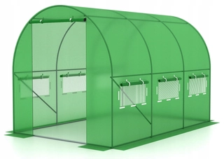 Fóliovník do záhrady - Garden Foil Tunnel UV Fóliová skleníčka 2x3m 6m2