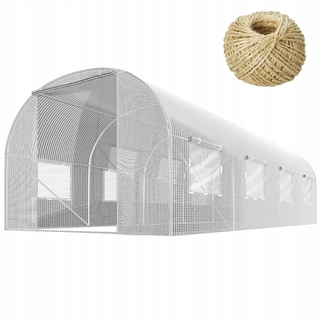 Fóliovník -  ZÁHRADNÝ TUNEL 2X4,5M (9M2) BIELY VÝNOS