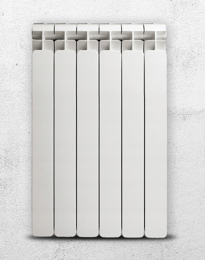 Faral Alba 1489 W hliníkový radiátor biely 800 x 680 x 95 mm - bočné pripojenie